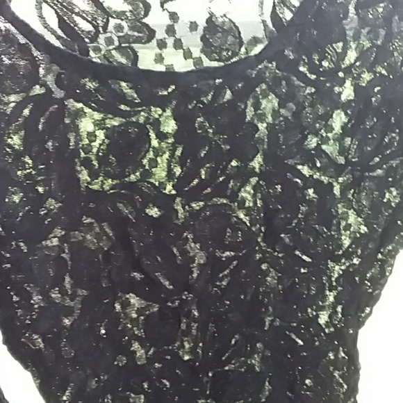 Black lace bodysuit - Picture 2 of 5